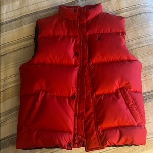Polo Red Puffer Vest